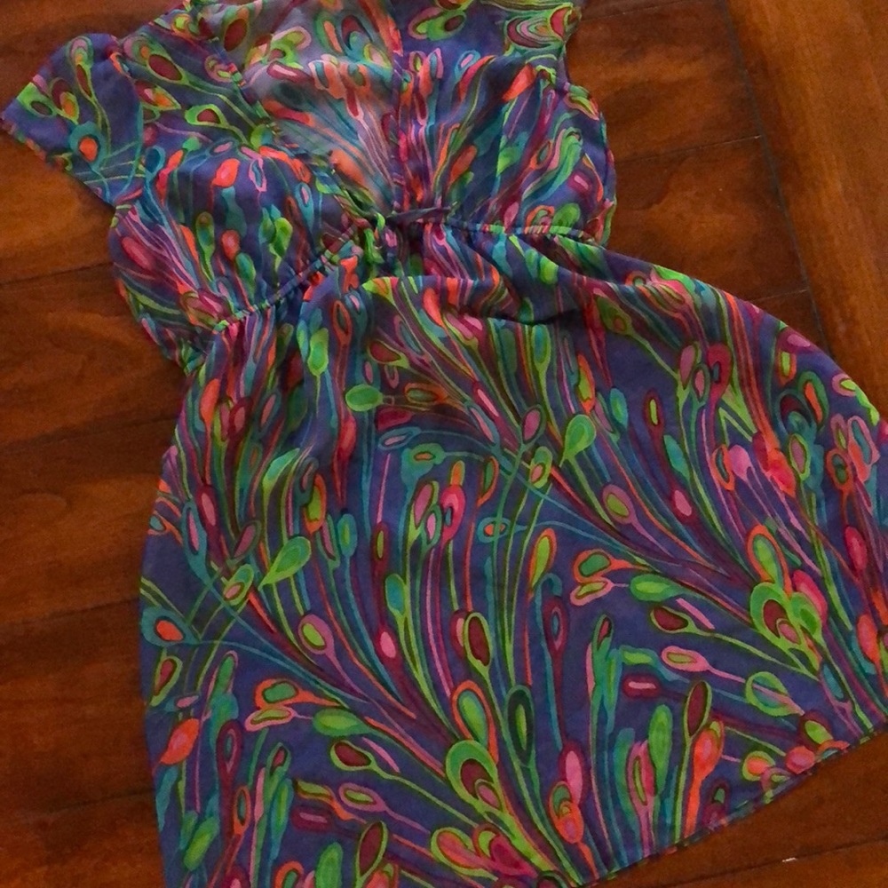 MILLY MINIS  GORGEOUS COVERUP/TUNIC. SIZE 12